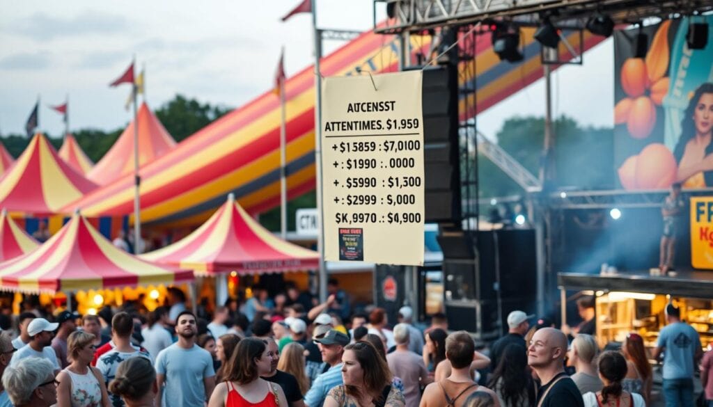 Was kostet ein Festival?