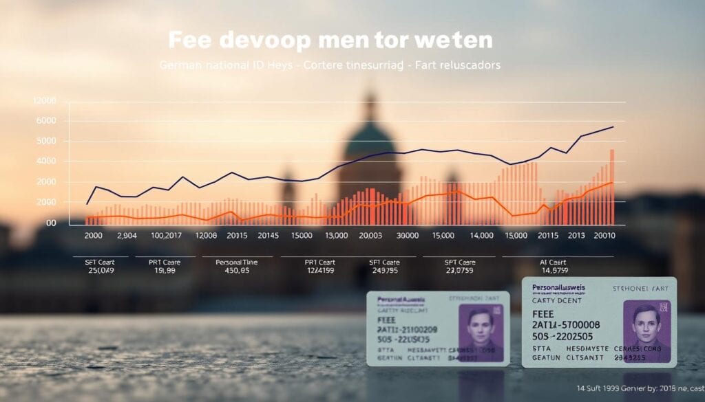 Personalausweis Gebührenentwicklung