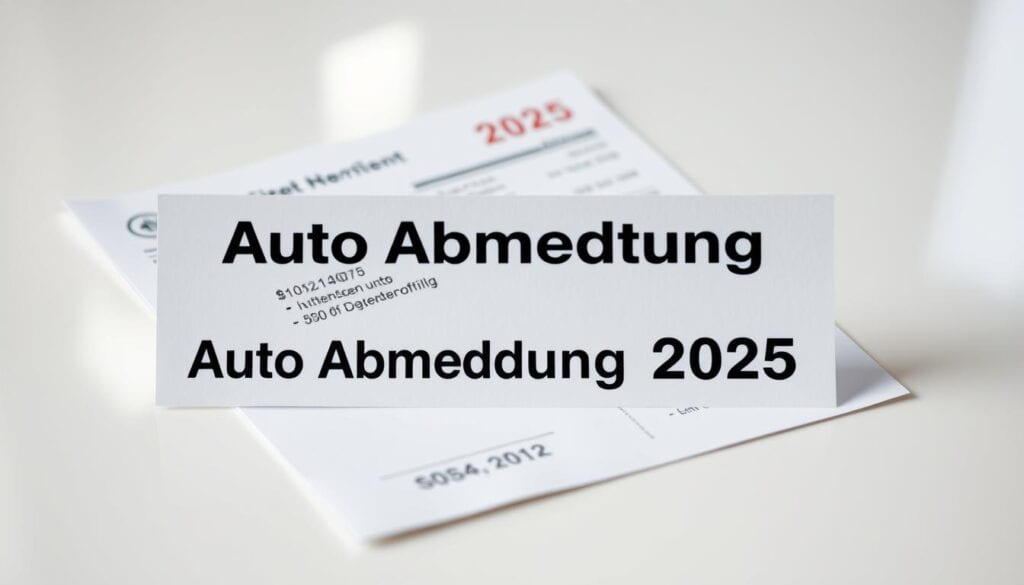Was kostet Auto abmelden