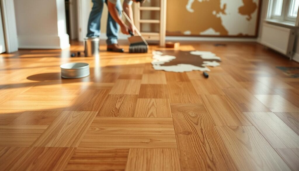 Parkettboden-Renovierung Vergleich