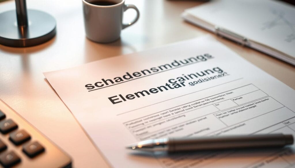 Schadensmeldung Elementarversicherung