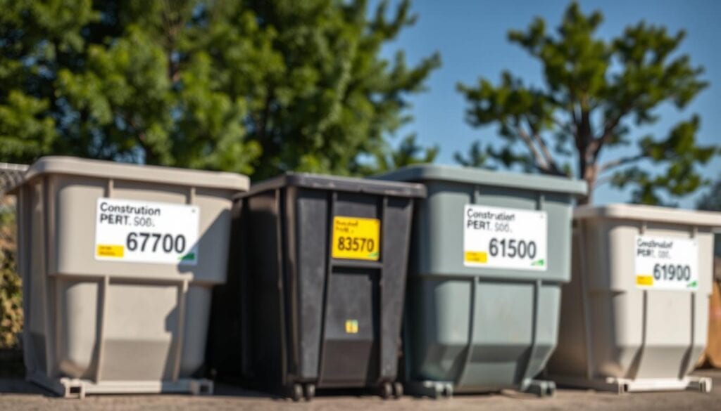 Bauschuttcontainer Preisvergleich