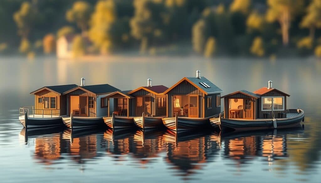 Hausboot Größenvergleich
