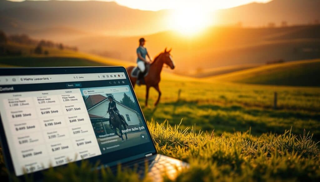 Online Reitstunden Preisvergleich