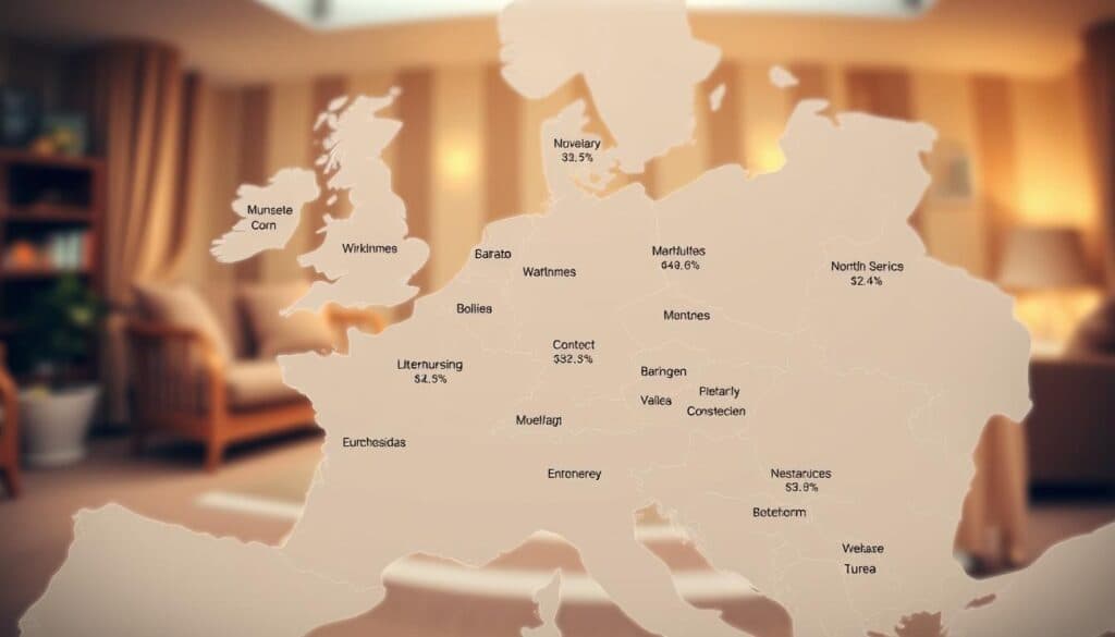 Regionale Pflegeheimkosten