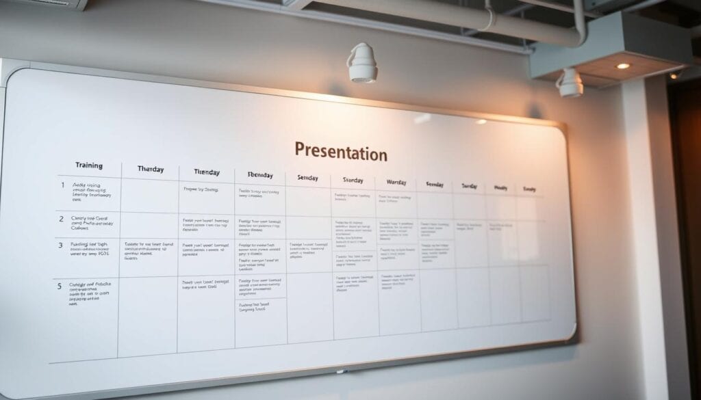 Zeitplan Aufbauseminar