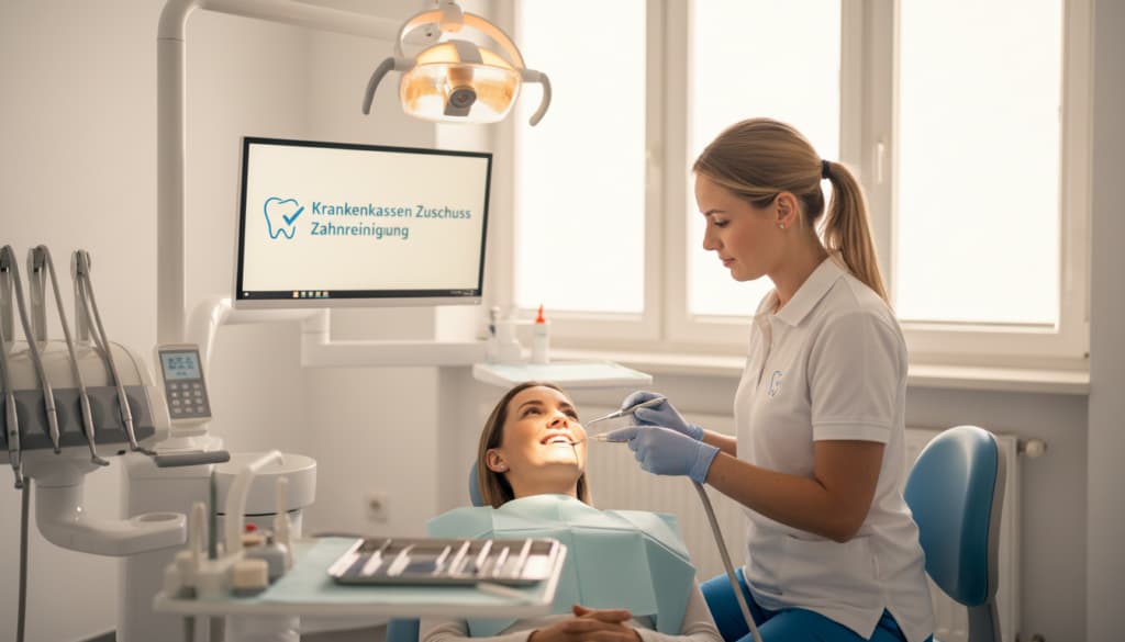 Krankenkassen Zuschuss Zahnreinigung