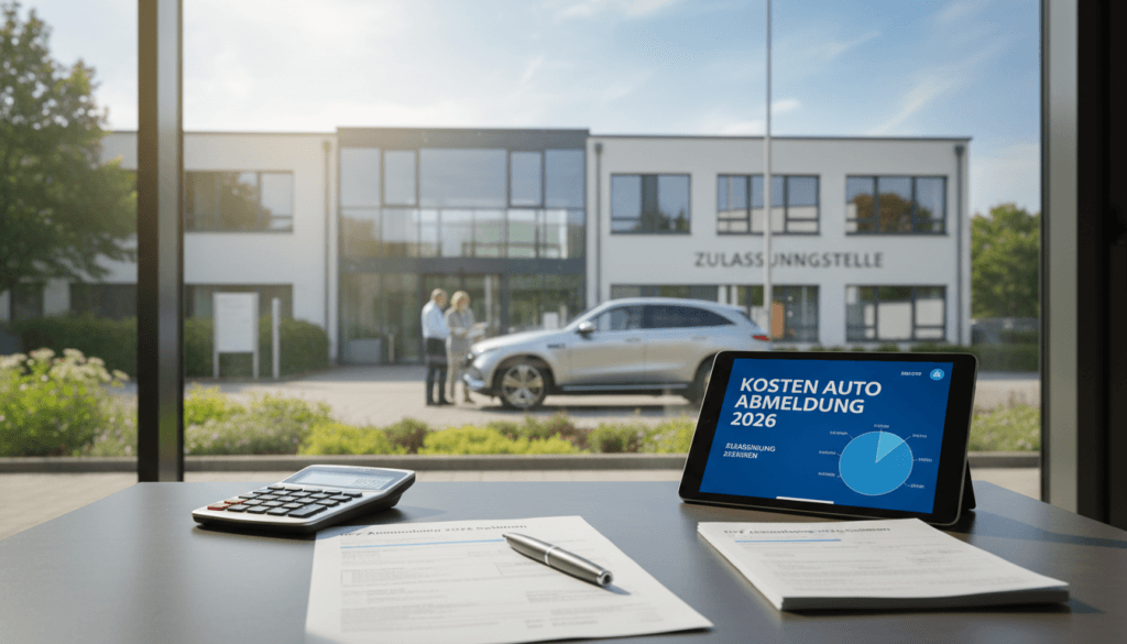 Was kostet es, ein Auto abzumelden