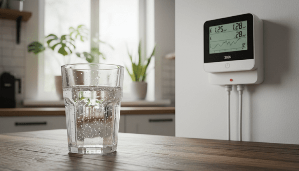 Was kostet ein Liter Leitungswasser