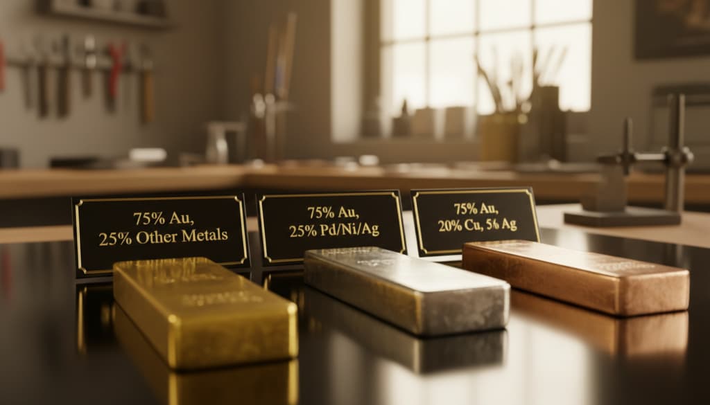 Eigenschaften von Goldlegierungen Eigenschaften von Goldlegierungen