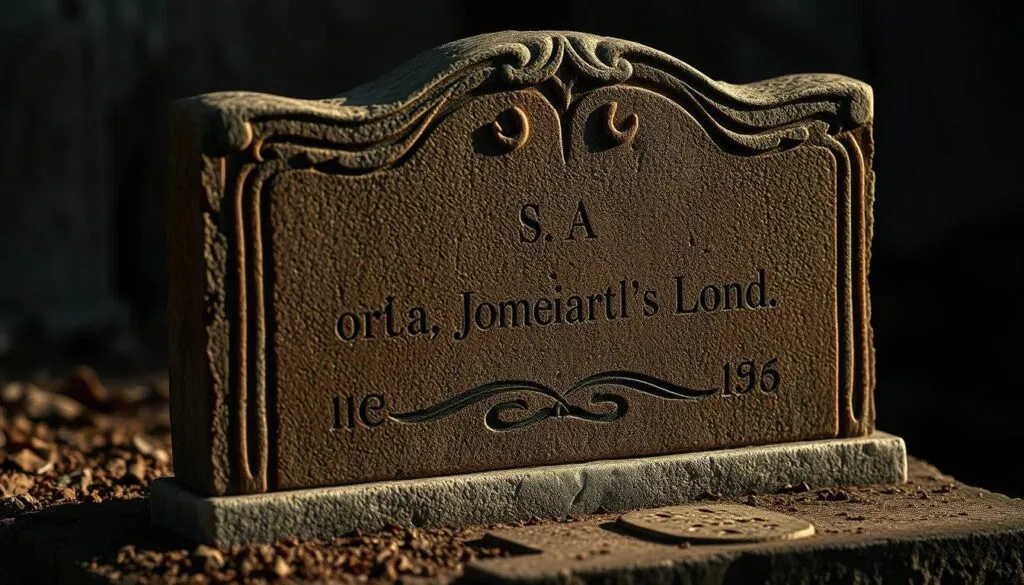 DIY Grabstein Gestaltung