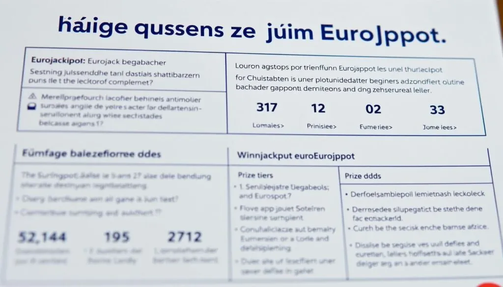 Eurojackpot Spielinformationen Eurojackpot Spielinformationen