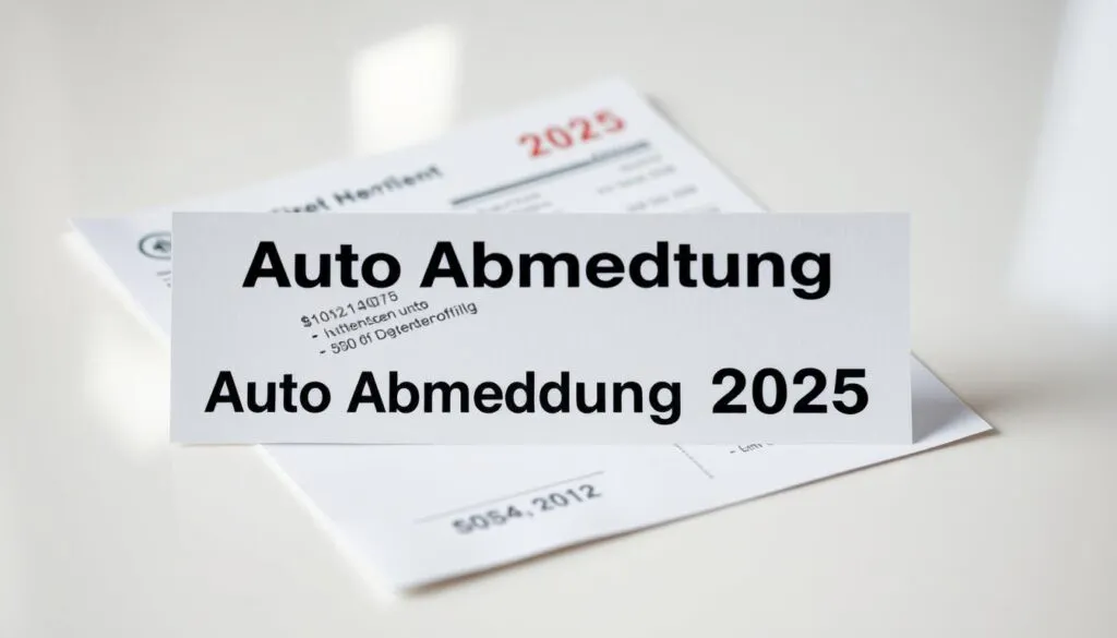 Was kostet Auto abmelden