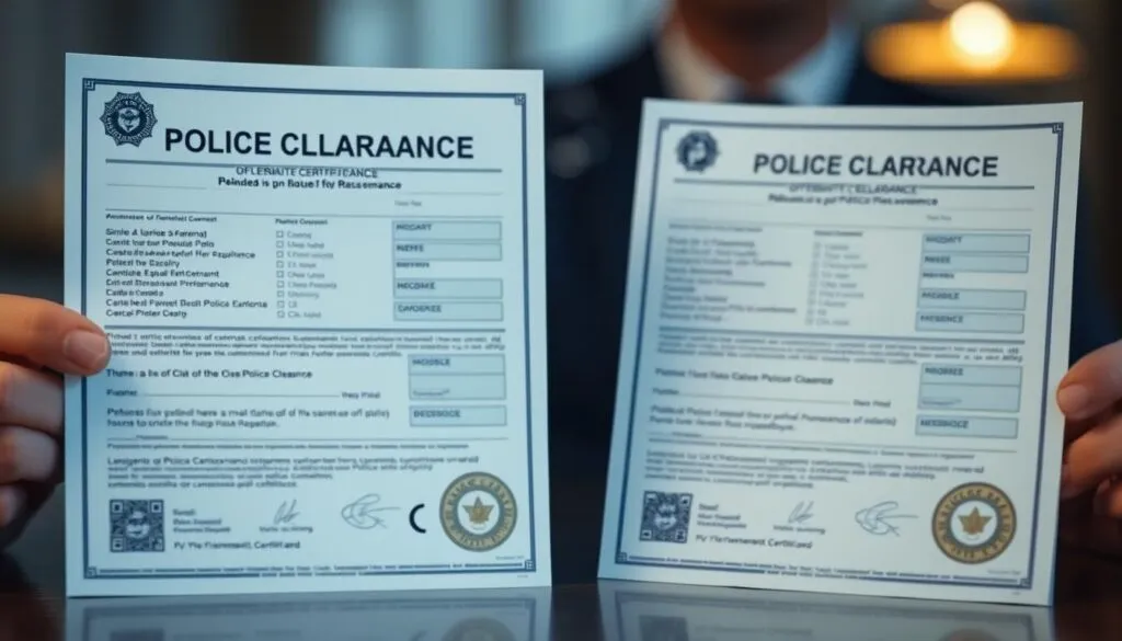 Führungszeugnis Unterschiede