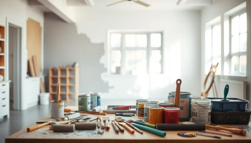 Malerarbeiten Vorbereitung