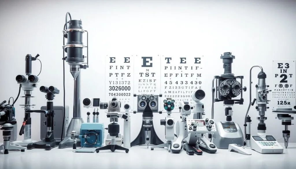 Sehtest Optionen Überblick