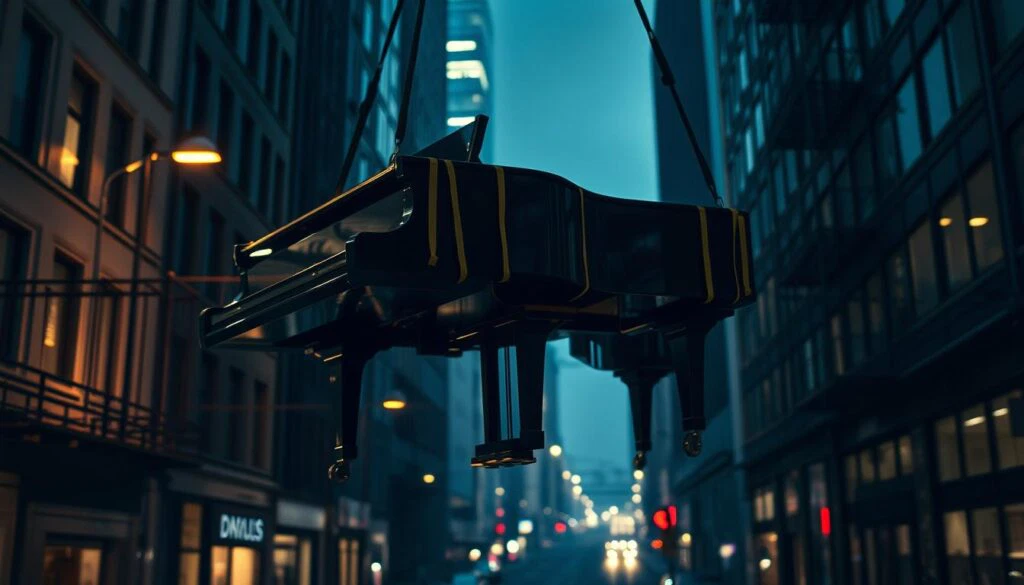 Klaviertransport Herausforderungen