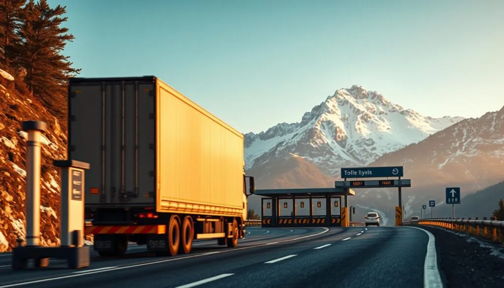 Österreich Maut Kosten für Schwerlastfahrzeuge