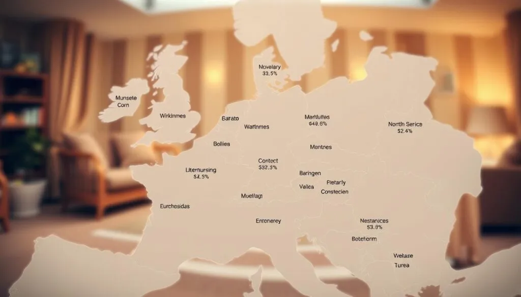 Regionale Pflegeheimkosten