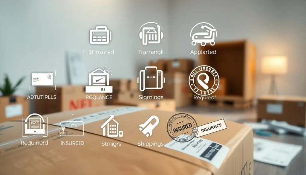 Zusätzliche Services versicherter Versand