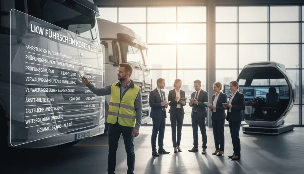Was kostet ein LKW Führerschein