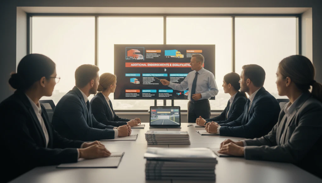 Zusatzausbildungen Berufskraftfahrer