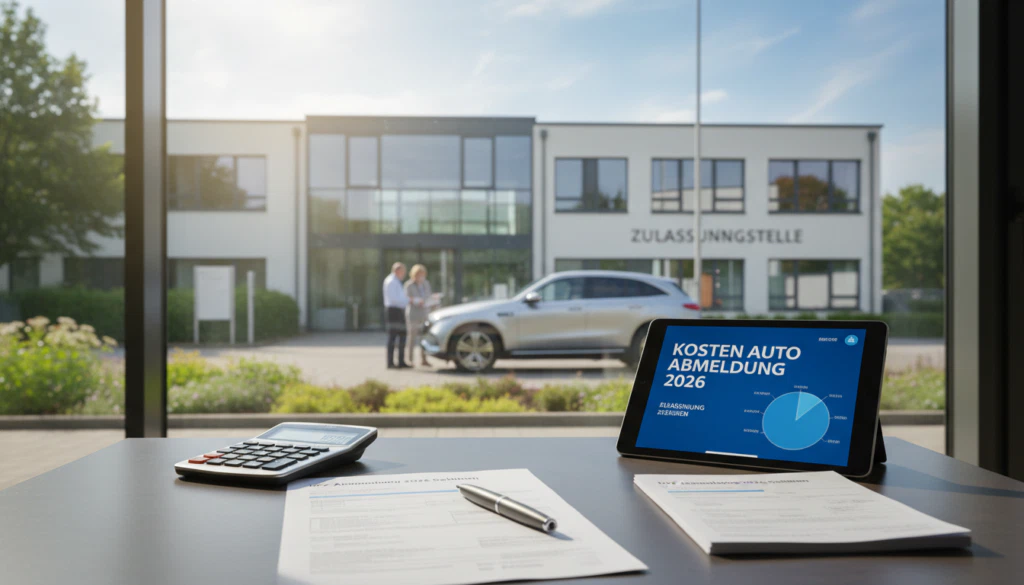 Was kostet es, ein Auto abzumelden